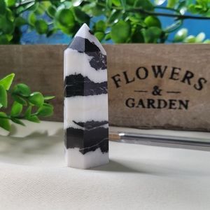 Crystal Tower- Zebra Jasper